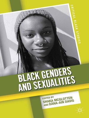 cover image of Black Genders and Sexualities